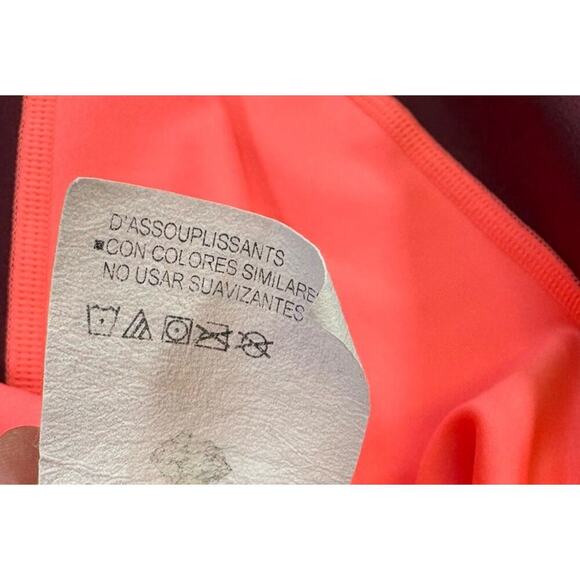 Under Armour Project Rock Women's Leggings Size Medium - Coral/Maroon - Picture 7 of 7